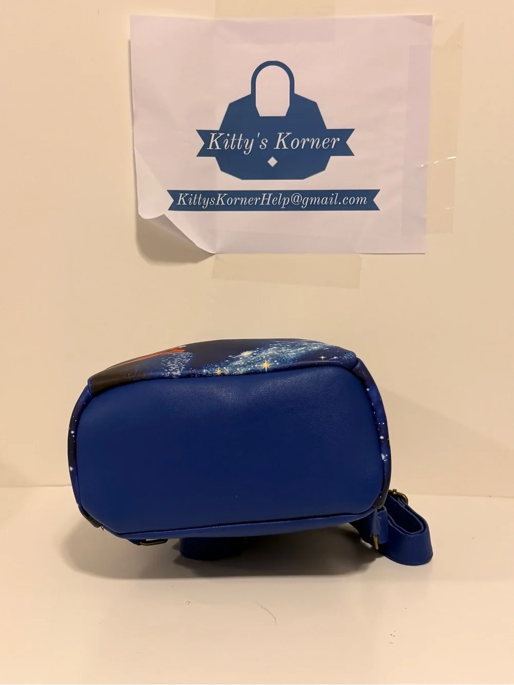 Disney Fantasia Sorcerer Mickey Mouse Backpack - Blue Stars
